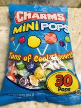 Charms Tons of Cool Flavors 30 Mini Pops:5.39oz/153g-Peanut/Glutten Free - £10.82 GBP