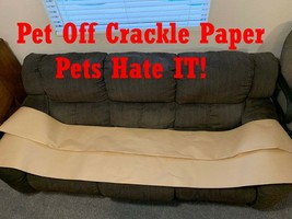 Keep Dogs Off Furniture Pets Hate To Step On This Crackle Paper - £18.09 GBP