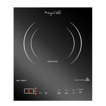 MegaChef Electric Portable 1400W Single Induction Countertop Cooktop w Digital - £64.61 GBP