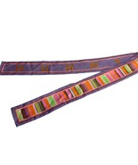 hunny bunny collection Rainbow Baja Long Skinny Hair Scarf - £46.83 GBP