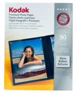 KODAK Premium Photo Paper High Gloss 8.5&quot;x11&quot; - 50 count - NEW~FACTORY S... - $12.82