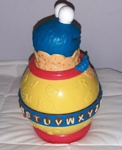 Cookie Monster Sesame Street 2002 Mattel Alphabet ABCs Phonics Push And Talk Toy - £15.72 GBP
