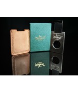 Pheasant by R.D.Gomez Stainless Steel Cigar Cutter Vaquetilla Beige Leat... - €29,91 EUR