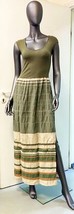 Dress Sundress Weightless Natural Summer Made In Europe Sleeveless S M L - £39.40 GBP