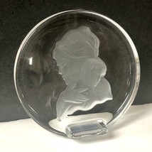 Danbury Mint Mother&#39;s Day 1978 Lead Crystal Paperweight No Box - £7.63 GBP