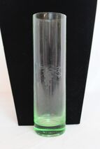 Vintage Green Glass Bud Vase Grapevine Design 7&quot; DH2867 - $11.28 CAD