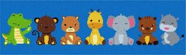 Pepita Needlepoint Canvas: Animal Family, 20&quot; x 6&quot; - £86.32 GBP+