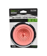 Ideal Kitchen Pink Silicone Sink Strainer - $6.72 CAD