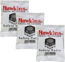 Hawkins B1010 3 Piece Pressure Cooker Safety Valve - B1010-3Pcset - £6.77 GBP