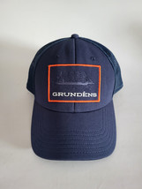 Grundens Captains Heritage Sailing Ship Cap SnapBack Hat Blue - $31.62