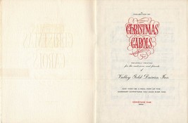 1955 Valley Gold Dairies Inc A Collection of Christmas Carols - $24.74