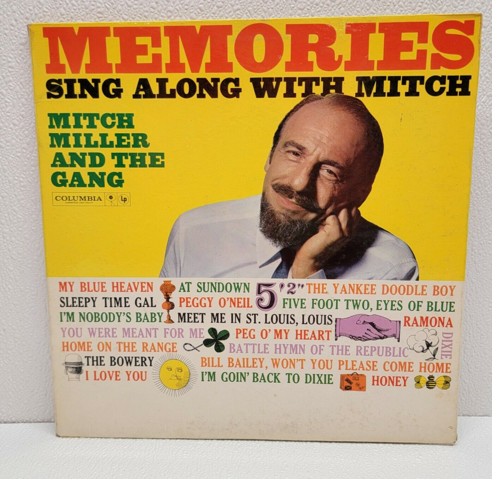 MEMORIES SING ALONG WITH MITCH – LP - GATEFOLD – COLUMBIA CL-1542 TESTED - $5.59