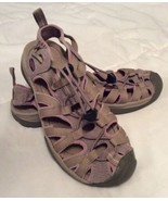 KEEN Womens Sz 7.5 Sport Sandals Gray Purple Hiking Closed Toe Fisherman... - $21.45 CAD