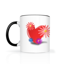 Mother&#39;s Day 2 Coffee Mug Gift Idea Heart Love Mom - $19.95