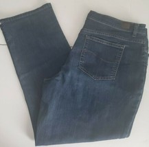 Womens Jeans Lot of 2 Size 18 Petite Lee Relaxed Fit Straigh Leg Mid Rise Blue  - £18.98 GBP