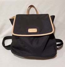 KATE SPADE Kennedy Park Neko Black Nylon With Leather Trim Backpack - £58.66 GBP