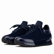 The Hudson Navy Suede Men Sneaker image 2
