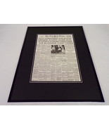 New York Times Aug 15 1945 Framed 16x20 Front Page Poster End of WWII Japan - $79.19