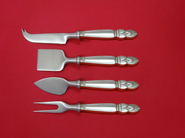 Princess Ingrid by Frank Whiting Sterling Cheese Serving Set 4pc HHWS  Custom - £202.55 GBP
