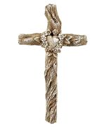 Sacred Heart Indoor/Outdoor Cross, New #AB-208 - $419.95 MXN