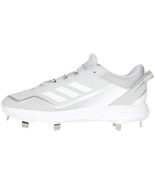 adidas Men&#39;s Icon 7 Baseball Shoe, White/Team Light Grey/Silver Metallic... - £53.34 GBP
