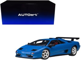Lamborghini Diablo SV-R Blu Le Mans Blue 1/18 Model Car by Autoart - $575.37 CAD