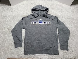 Detroit Institute of Arts DIA Hoodie Sweatshirt Pocket Adult Grey Felt P... - $21.78