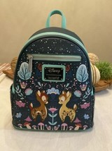 Nwt Disney Loungefly Bambi &amp; Faline Folk Mini Backpack - £57.55 GBP