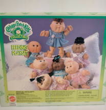 Vintage 1997 Cabbage Patch Kids Collectible Caucasian Feeding Playset NEW Sealed - $39.55