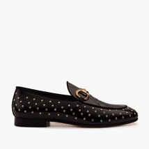 The Jupiter Shoe Black Spike Leather Bit Dress Loafer Limited Edition Men Shoe image 7