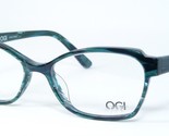 OGI Evolution 9077 1557 Grün Tiger Brille Brillengestell 52-16-140 MM - $84.15