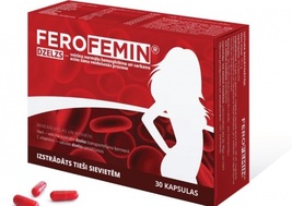 Ferofemin, 30 capsules designed specifically for women - £21.52 GBP