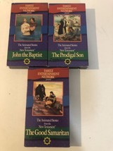Family Entertainment Network Lot Of 3 VHS Tapes John The Baptist Prodiga... - £7.72 GBP