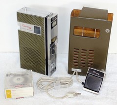 Vintage Craig 490 Portable Electronic Voice Recorder Dictation Cassette w/ Mic + - £443.20 GBP