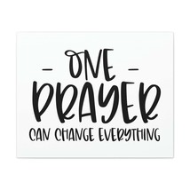  One Prayer Can Change Everything Matthew 21:22 Christian Wall A - £56.94 GBP+