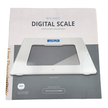 Greater Goods- White Balance Digital Glass Bathroom Scale  - $21.41