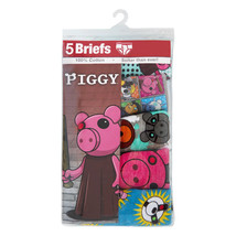 New Handcraft  Boys 5 Pack Piggy Minitoon Multicolor Briefs Underwear Size 6 - £10.27 GBP