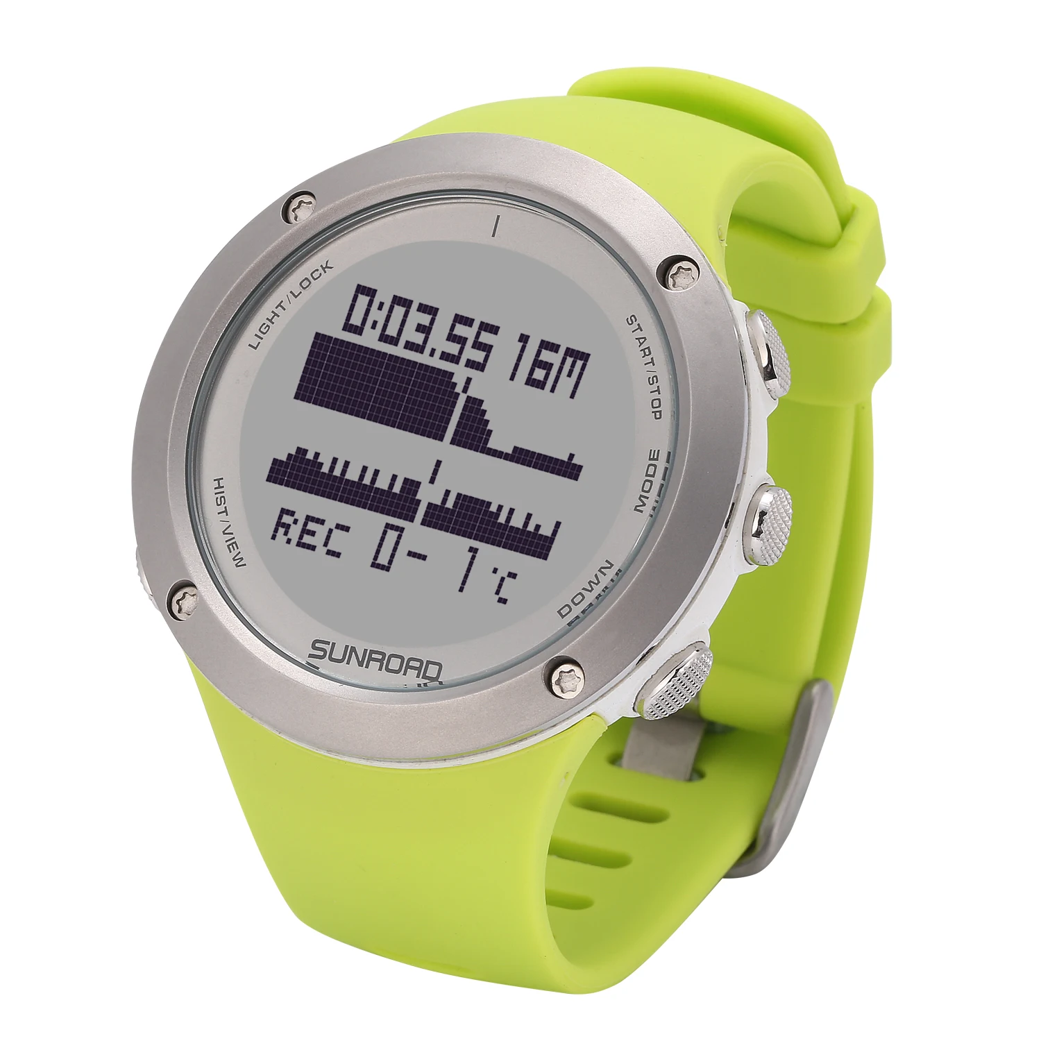 ROAD FR730 Color Professional Diving Watch Pedometer+Altimeter+Barometer+Comp 5A - £284.30 GBP
