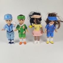 Madame Alexander Sports Doll Lot Of 4 From Mcdonalds Happy Meals - £6.86 GBP