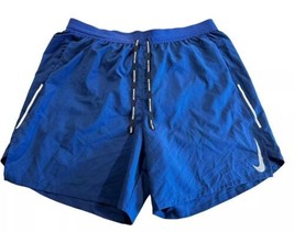 Nike Men&#39;s 7” Flex Stride Blue Reflective Running Shorts CT7891 Large Gy... - $33.95