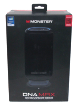 Monster DNA MAX Portable Bluetooth Speaker with Qi Wireless Charging - Black - £41.88 GBP