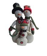 Rustic Farmhouse Snowman Family – Vintage Cotton Muslin Stuffed Christma... - $320.48 MXN Rustic Farmhouse Snowman Family – Vintage Cotton Muslin Stuffed Christma... - $320.48 MXN