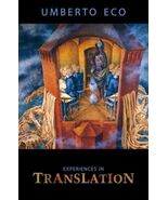 Experiences in Translation by Umberto Eco NEW Paperback - $41.37 CAD