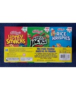 Kellog Fun Pack Puzzles Set of 6 100 Pc Cereal Box Brand New - $26.86 CAD