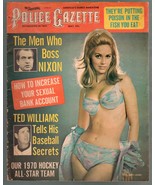 National Police Gazette 5/1970-Judy Jones-Mia Farrow-Nixon-exploitation-G - £30.23 GBP