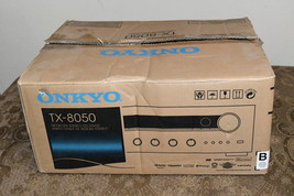 Onkyo TX-8050 Network Receiver Amplifier Black Mint Store Case Display 515c - £270.18 GBP