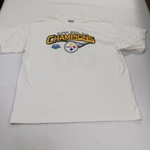 Reebok Super Bowl XLIII Champions Men's White Short Sleeve Graphic T-Shirt Sz XL image 9