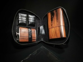 Brizard and Co. - Havana Traveler - Black Leather no cutter or lighter included