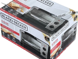 Black &amp; Decker TO1750SB 4-Slice Natural Convection Toaster Oven, Stainle... - $59.39