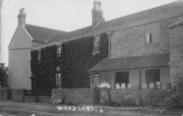 Woodlands Bristol Inghilterra ~ Donna Presso Posteriore Di Casa ~1900s Vero Foto - £10.77 GBP